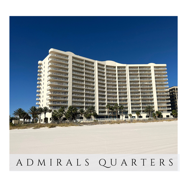 Admiral's Quarters Condos For Sale Orange Beach, Alabama Listing